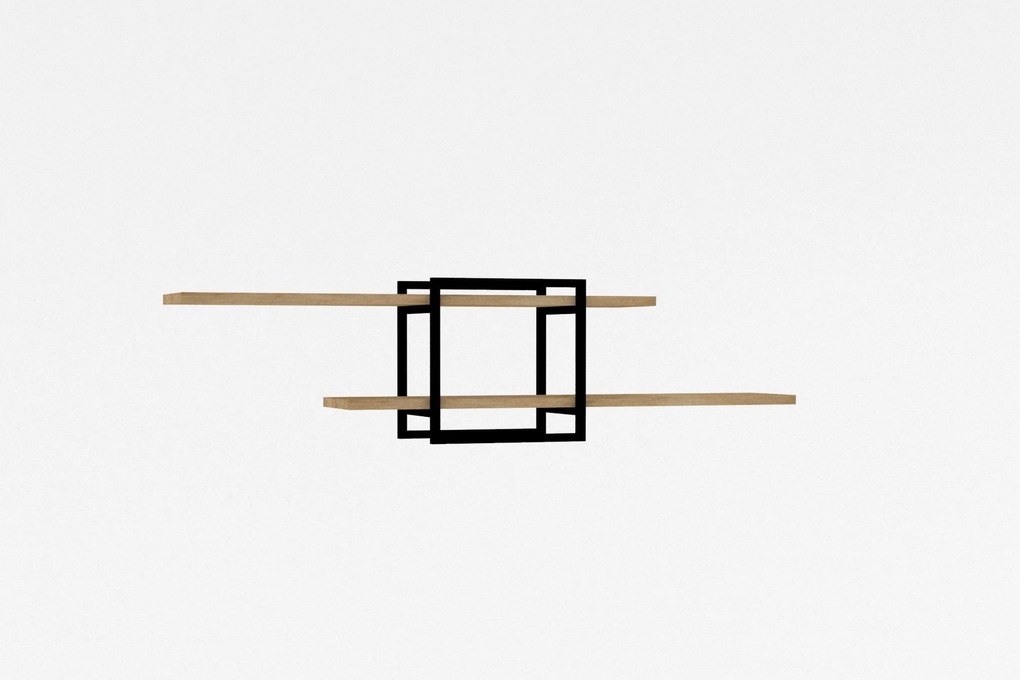 Fali polc Mone - Sapphire Oak