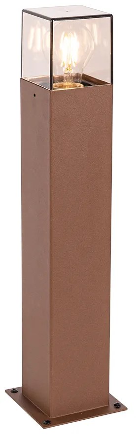 Okos álló kültéri lámpa rozsdabarna 50 cm Wifi-vel P45 - Denmark