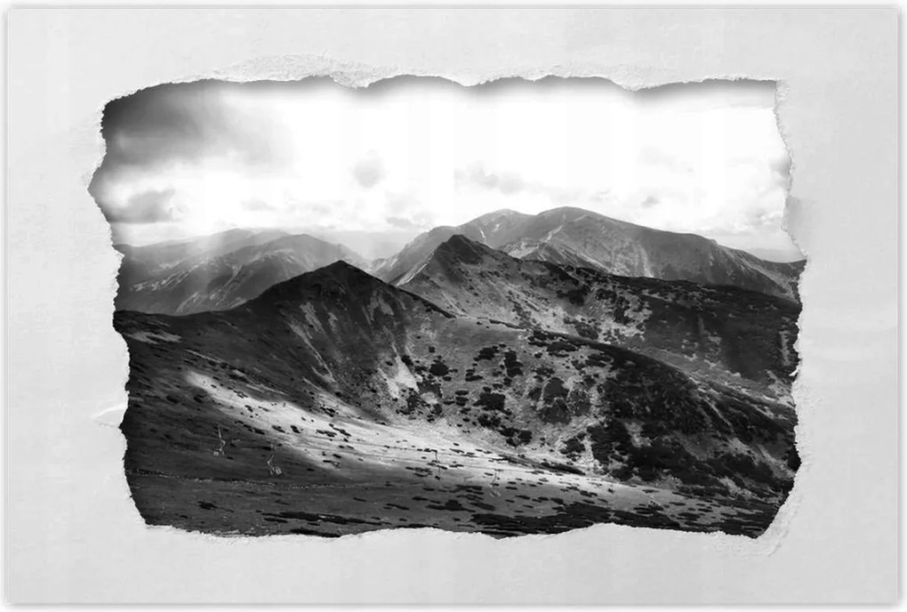 Poszterek 60x40 Tátra Lengyel hegyek Kilátás