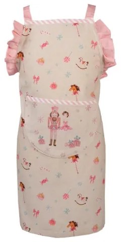 Pastel Nutcracker gyerek kötény 48x56cm,100% pamut