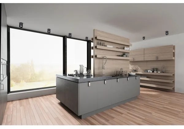 Kanlux 27567 - Mennyezeti lámpa RITI 1xGU10/25W/230V fekete