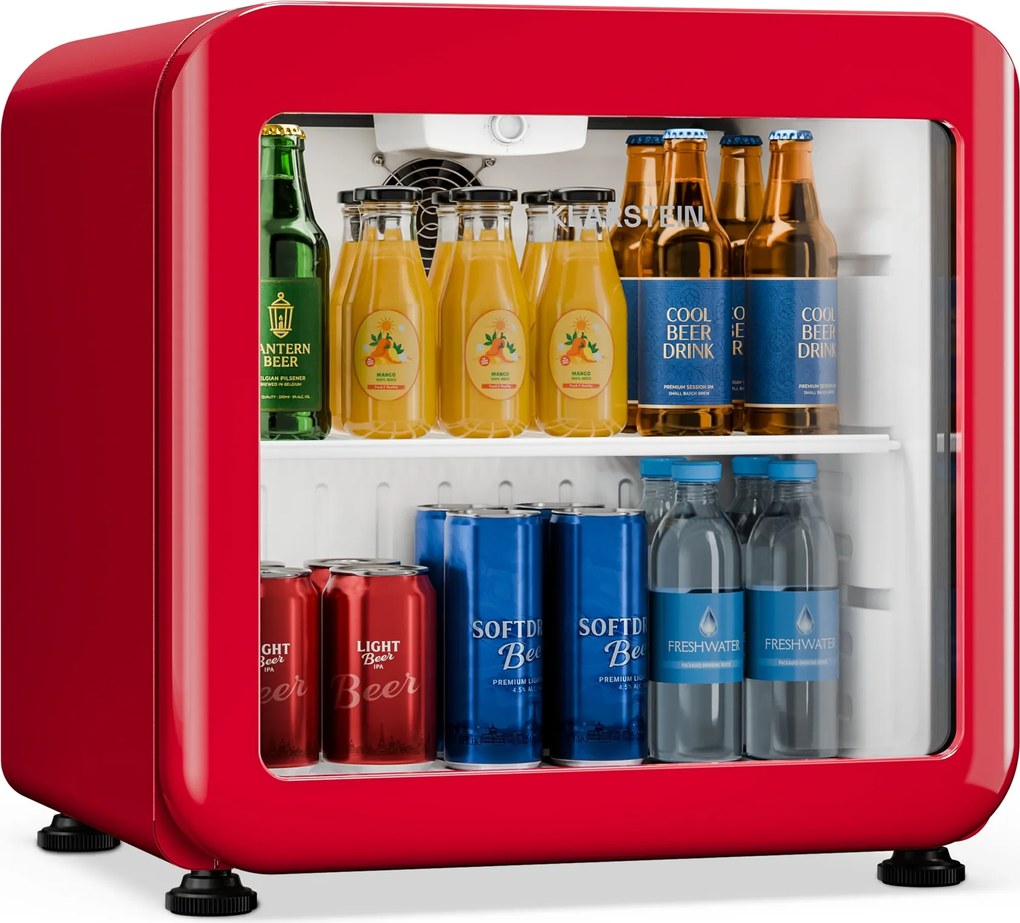 Klarstein Audrey Evo italhűtő | 39 x 38 cm | LED belső világítás | 75 W | 42 dB