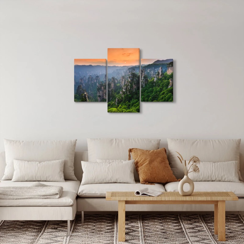 Kép - Zhangjiajie Nemzeti Erdei Park (90x60 cm)