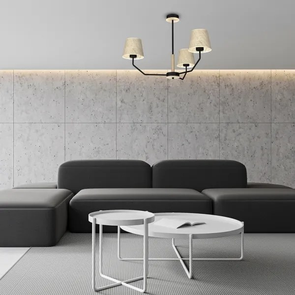 Csillár rúdon ETNA 3xE27/60W/230V