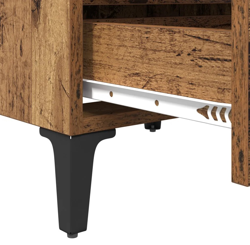 Ágy Kabinet Régi Fa 40x35x50 cm