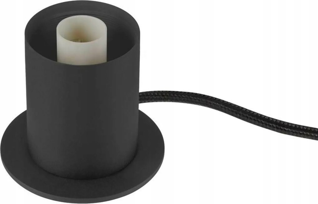 Big White Slv Varyt asztali lámpa, kerek, 1x max. 6W, E14, fekete 1008109