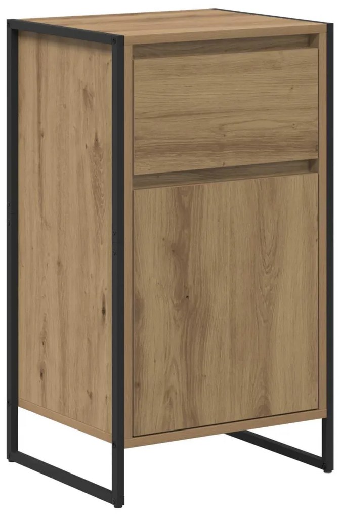 Széf fiókkal Művészi tölgy 81 x 36 x 150.5 cm Faanyag