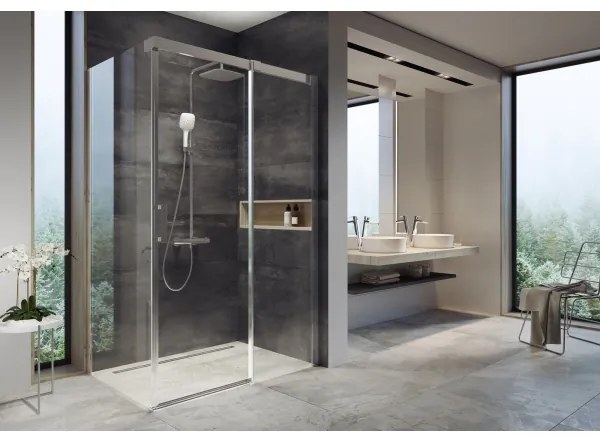 Ravak X070099 - TERMO termosztátos zuhanyszett, fényes króm