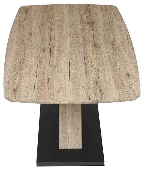 San Remo Tölgy Étkezőasztal 165×90 cm, MDF. SRE