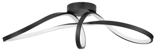 Eglo 901158-LED RGBW Dimmelhető mennyezeti lámpa CALAROSSA-Z LED/22W/230V fekete