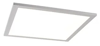 Acél mennyezeti lámpa 40 cm LED-del és távirányítóval - Liv