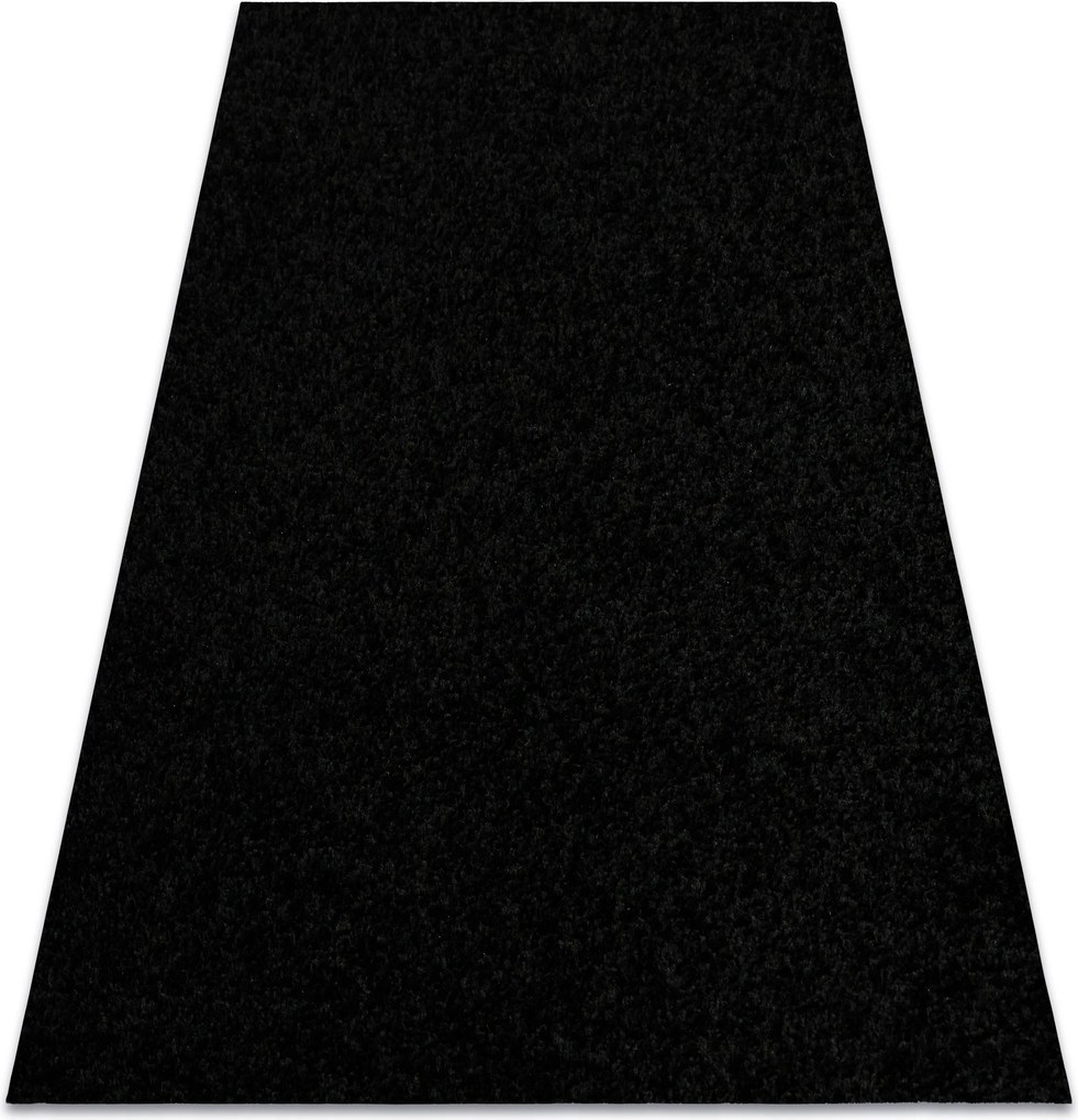 Szőnyeg 300x400 Trendy fekete egyszínű @24973