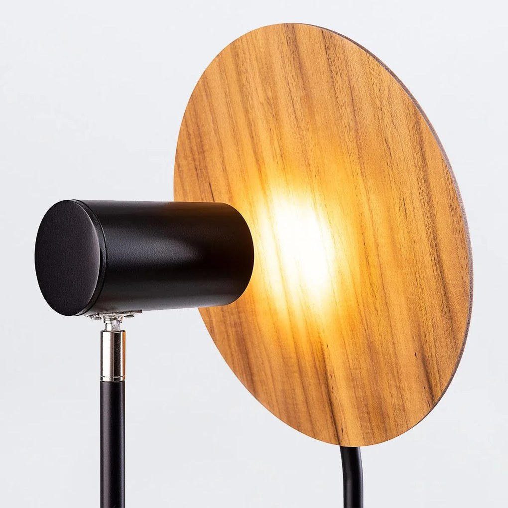 Quintiesse modern skandináv asztali lámpa dot fa elsqn-dot-tl-teak