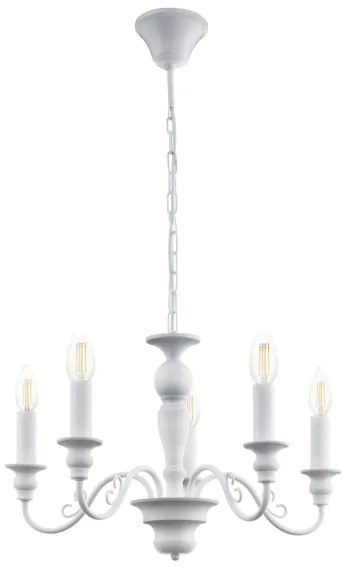 Eglo 49851 - Csillár CAPOSILE 5xE14/40W/230V