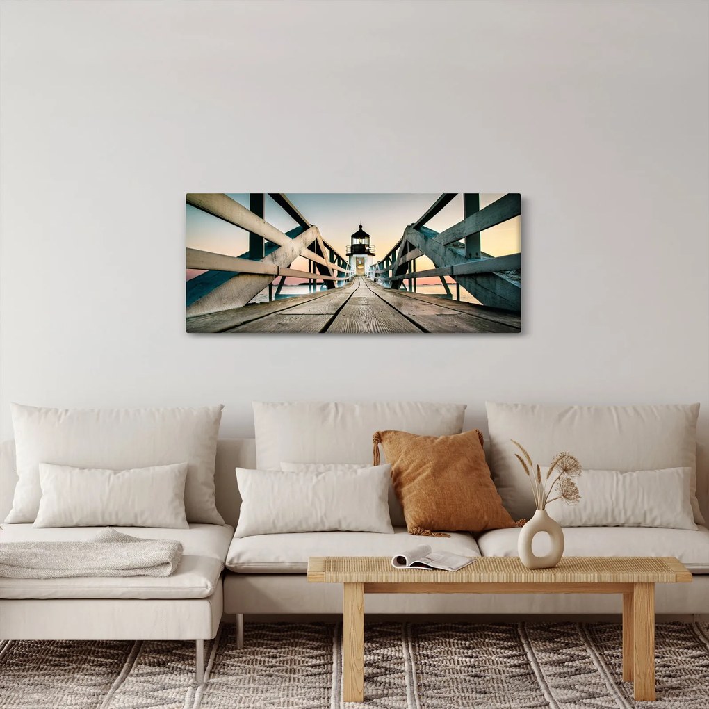 Kép - A mólón (120x50 cm)