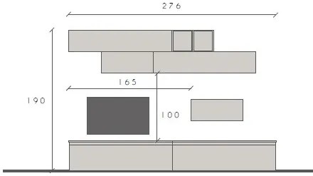 Infinity 2.0 7 elemes szett szürkésbarna / Cadiz tölgy / bézs