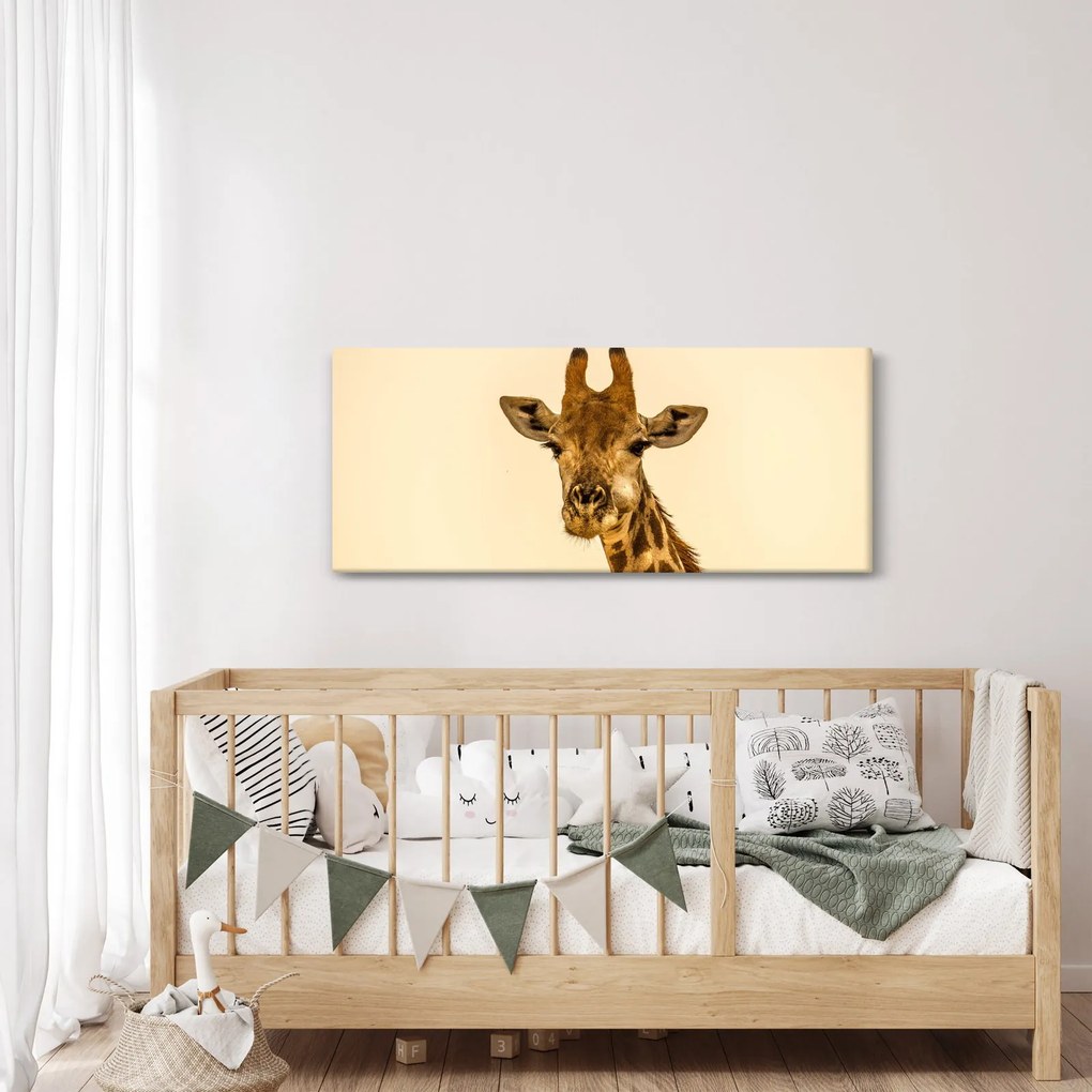 Egy zsiráf képe (120x50 cm)