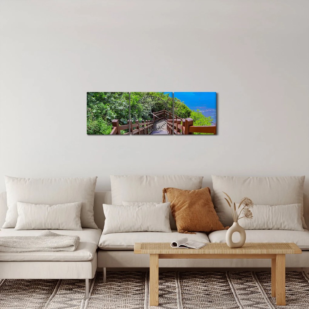Kép - Panoráma (órával) (90x30 cm)