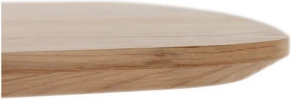 Étkezőasztal tölgyfa dekorral 120x120 cm Etel – MOME