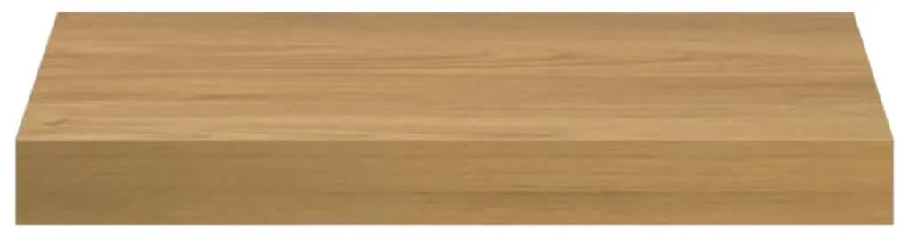 vidaXL Falpolc Falra szerelhető 4 pcs Barna 40 x 23,5 x 4 cm Faanyag