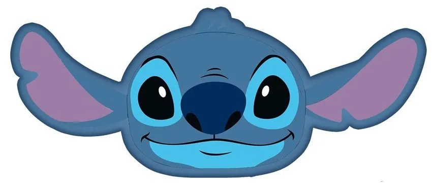 Fleece gyerek párna 41x32 cm Lilo and Stitch "Blue" – Jerry Fabrics