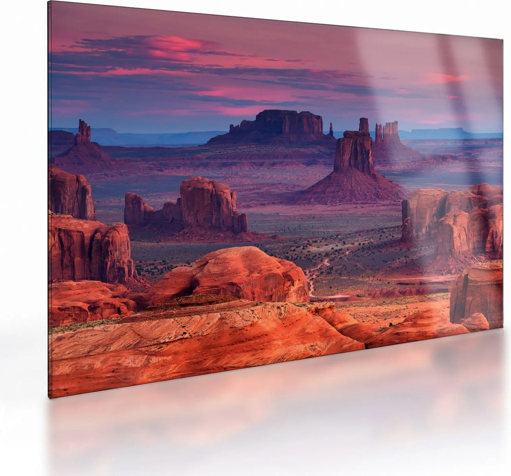 Üveg kép - Hunts Mesa (70x50 cm)