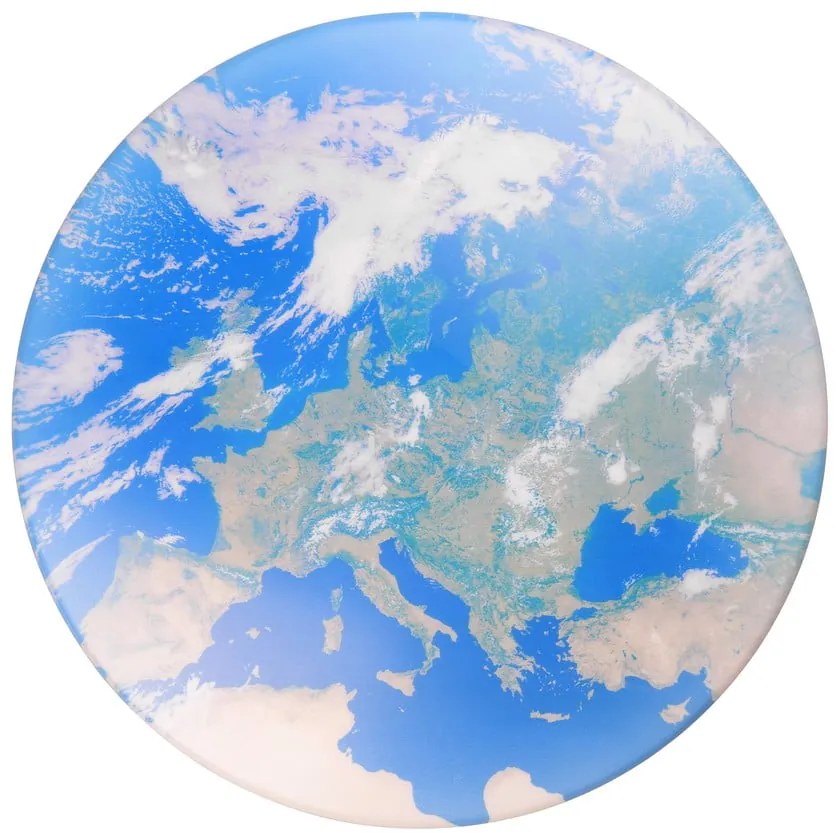 Kék LED gyerek mennyezeti lámpa ø 37 cm Terra – Reality