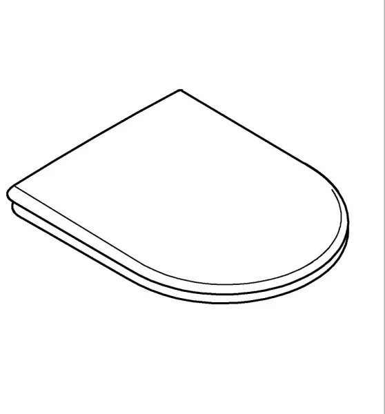 GROHE 39577001 - WC-ülőke ESSENCE, duroplast fehér