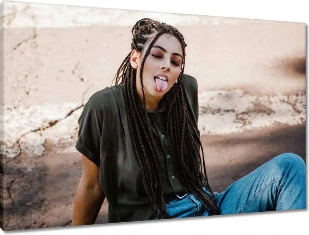 Vászonkép 90x60 Csinos nők Csajok Nagymamák