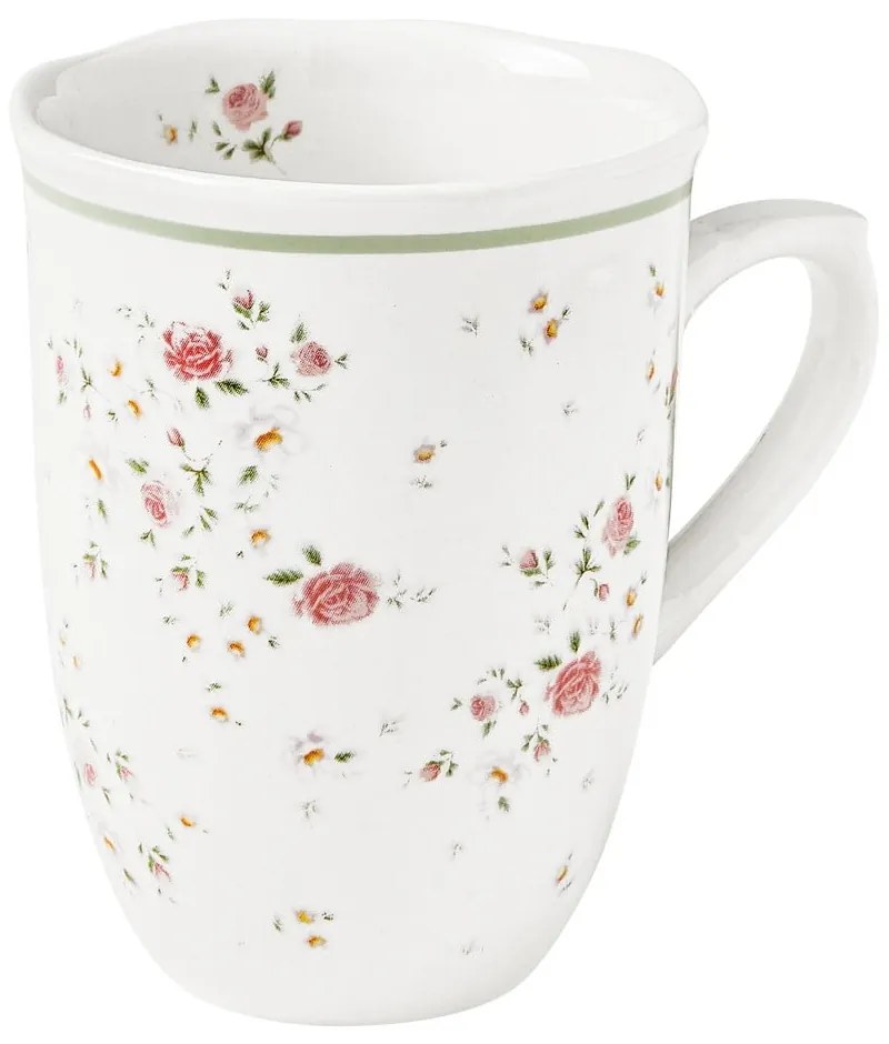 Nonna Rosa 2 db fehér porcelán bögre - Brandani