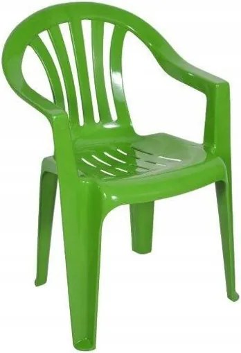 Kerti szék műanyag terasz lime cirkónia