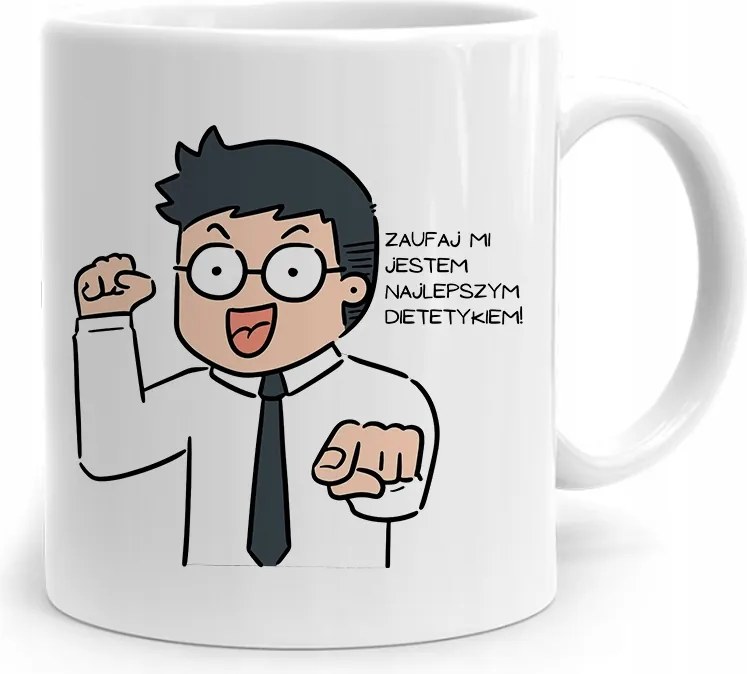 Dietetikusoknak Dietetikus Bögre Bízz Bennem! Ajándék fényképes nyomattal