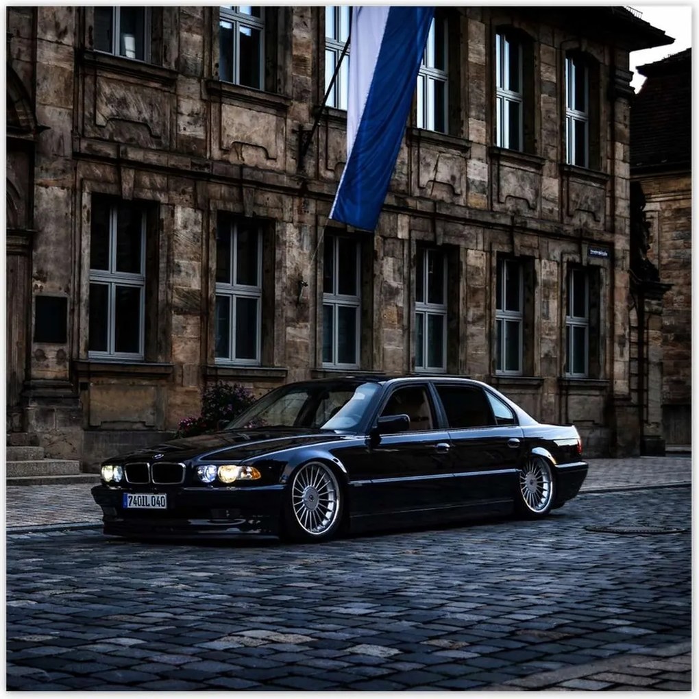 Poszterek 100x100 Bmw 740IL Buma autó