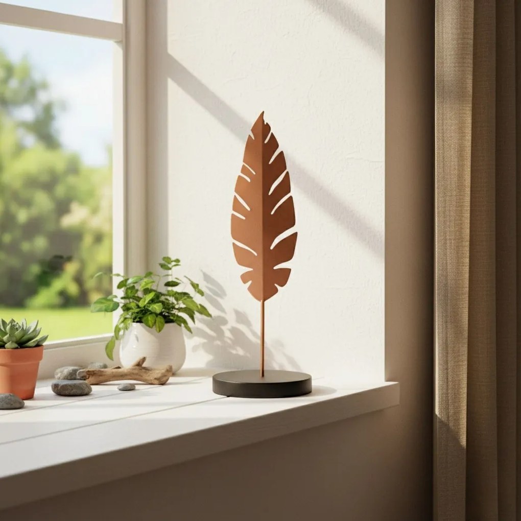 Fém fali dekoráció, 51×13 cm – Dm-003-A