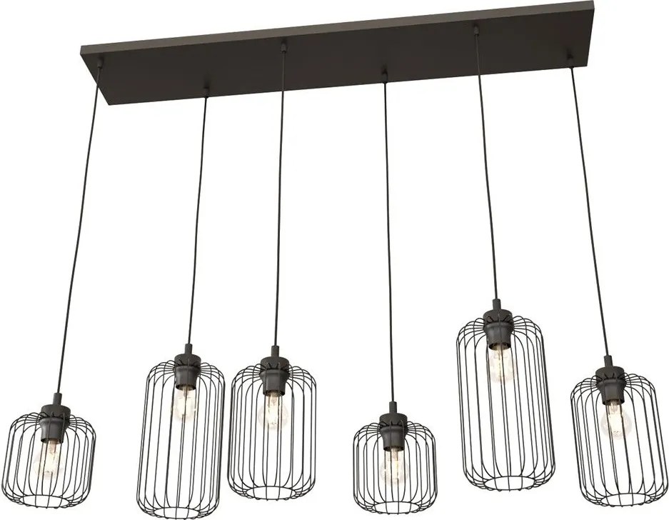 Emibig modern függeszték vander fekete emi1365/6