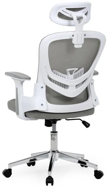 Irodai forgószék hintamechanikával, szürke kárpittal. KA-K2031 GREY