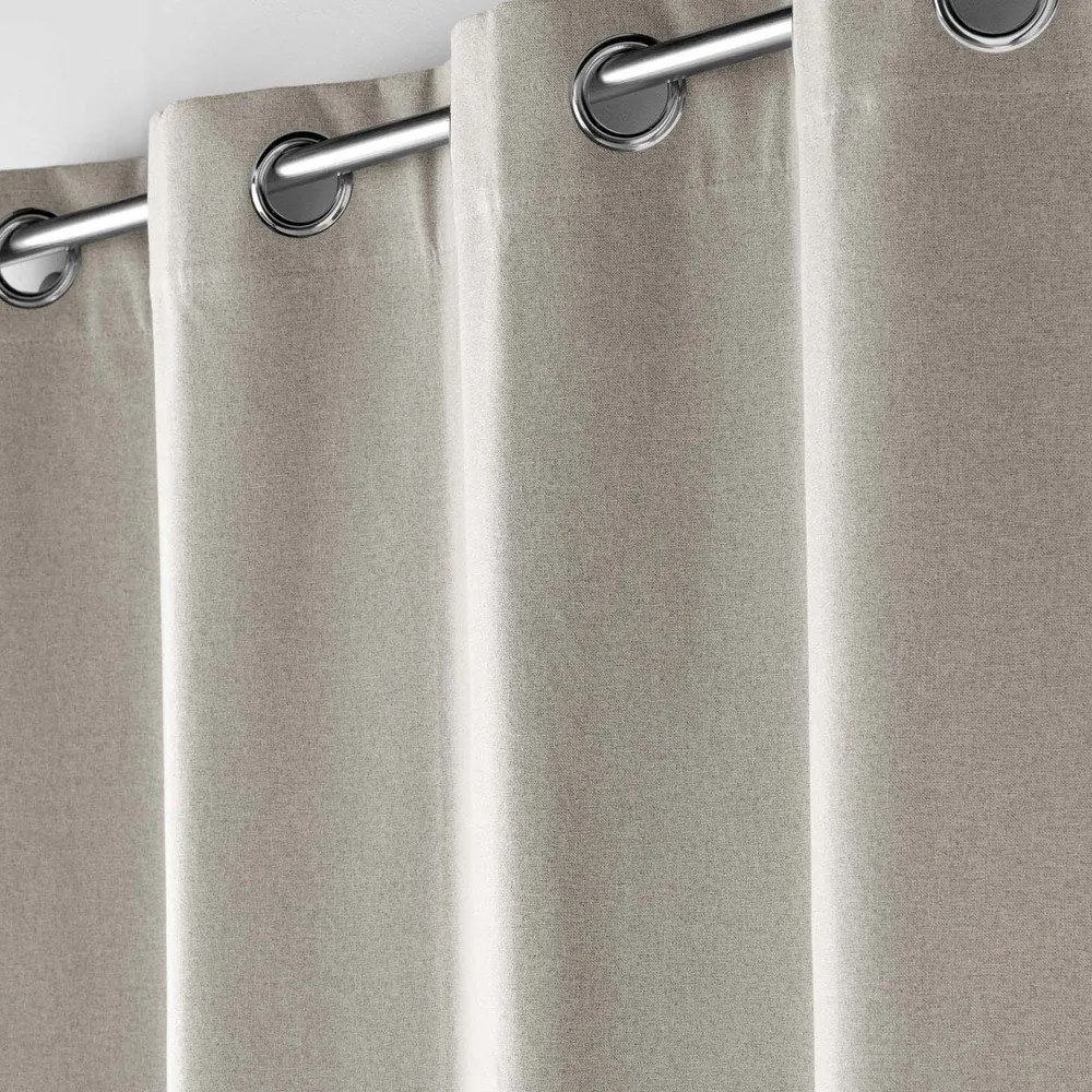 Bézs sötétítő függöny 135x260 cm Occultiss – douceur d'intérieur