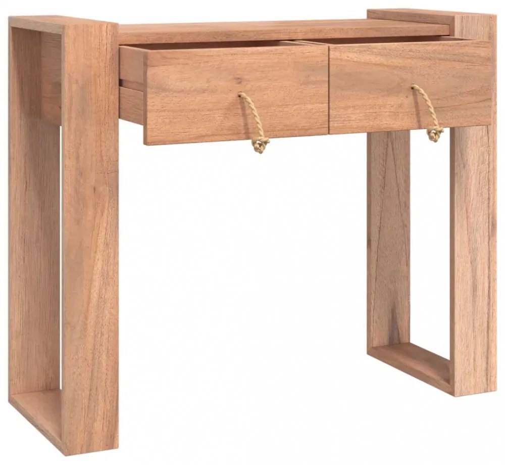 tömör tíkfa tálalóasztal 90 x 35 x 75 cm