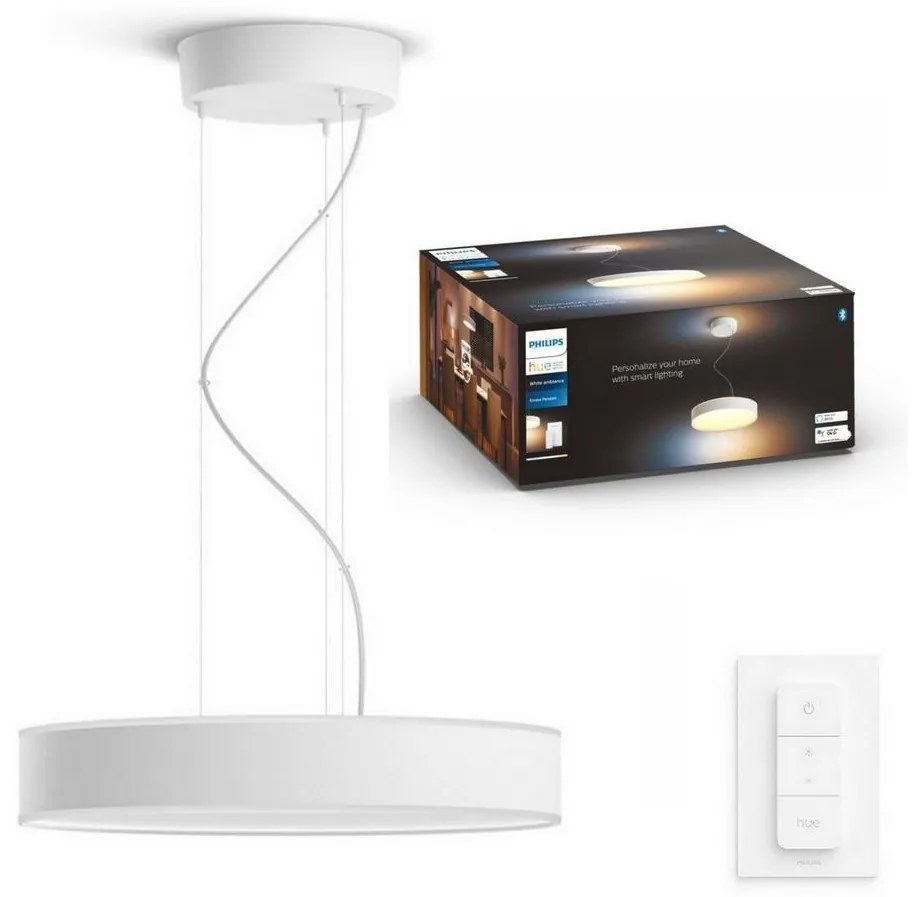 Philips - LED Dimmelhető csillár zsinóron Hue ENRAVE LED/33,5W/230V fehér + távirányító