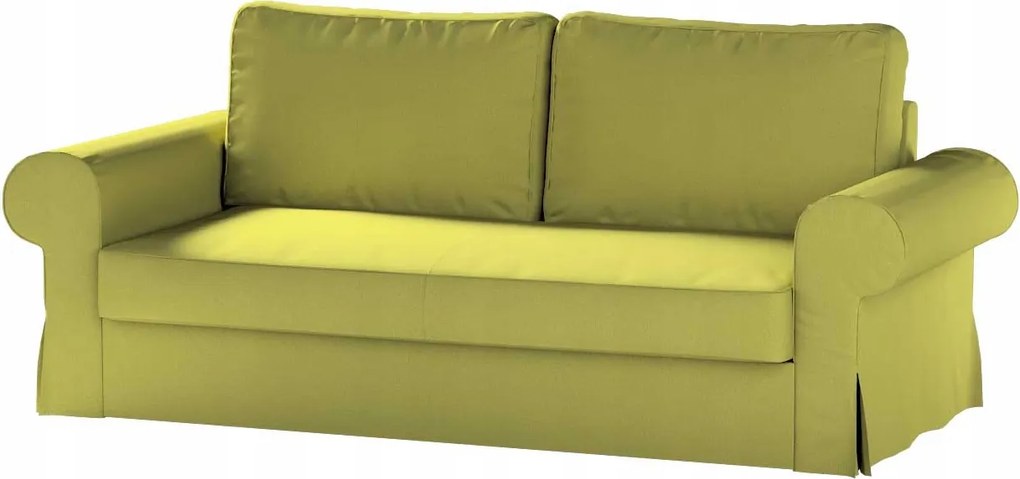 Dekoria Backabro 3 személyes kinyitható kanapé huzat Ikea zöld