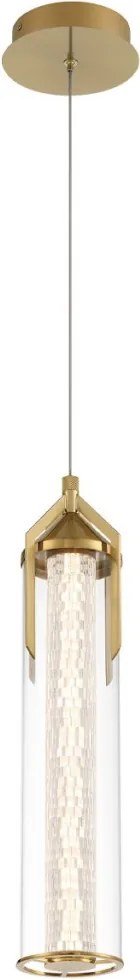 Quintiesse Espada QN-ESPADA-1P-BG Függőlámpa 1x18W/LED 3000K 1064lm IP20