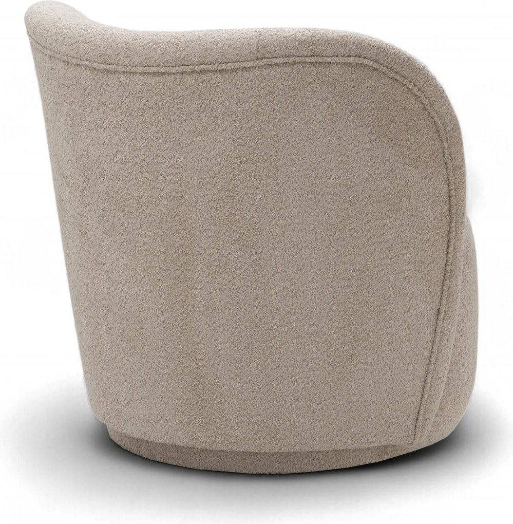Soya relax fotel - bézs bouclé Catch Me 02