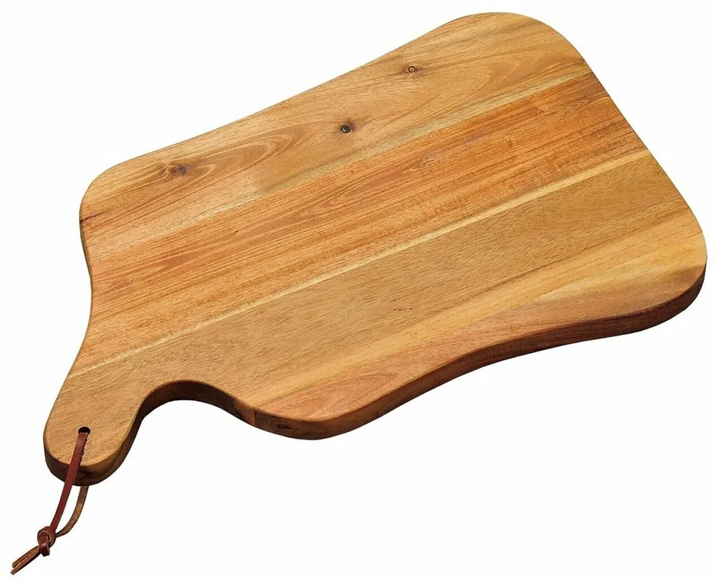 Kesper 28611 Acacia vágódeszka és tálalódeszka,37,5 x 23 x 1,5 cm