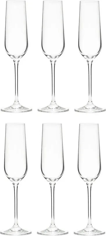 SANTE kristályüveg pezsgőspohár 180ml, 6 db-os készlet