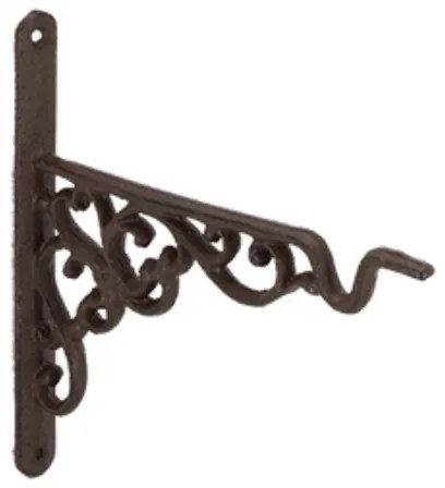 Öntöttvas virágtartó konzol, 21 cm