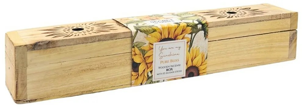 Arome Secret garden fa doboz illatpálcikákkalPure Bliss, 10 pálcika