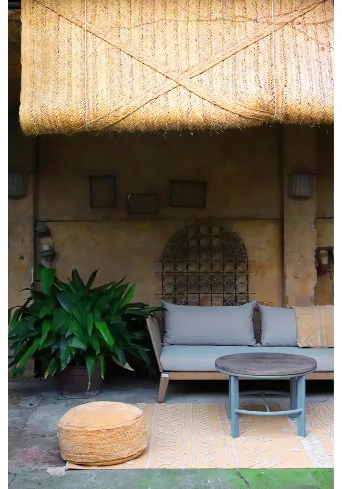 Okkersárga puff Chill Honey – Lorena Canals