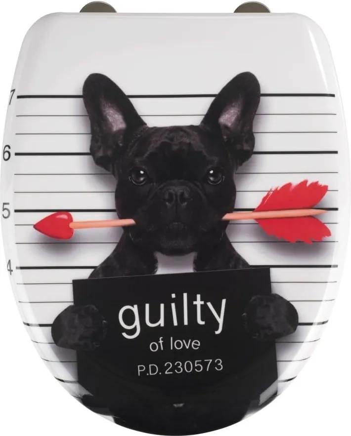 Guilty Dog WC-ülőke, 45 x 38 cm - Wenko