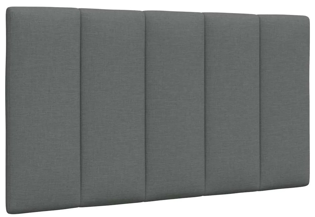 sötétszürke szövet fejtámla párna Hanko 80 cm