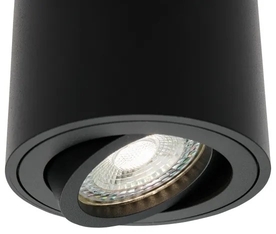 Nordlux - Spotlámpa SABONIS 1xGU10/40W/230V fekete